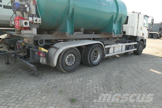 DAF 85.460 6x2, Hyvalift 20.60S, Lenk-Lift, Hydr. Camiones elevadores de gancho