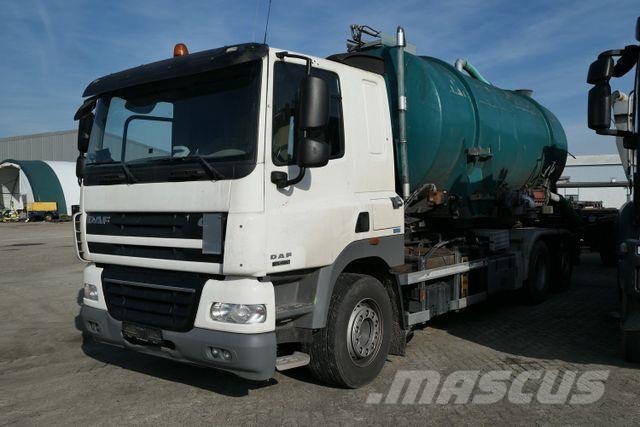 DAF 85.460 6x2, Hyvalift 20.60S, Lenk-Lift, Hydr. Camiones elevadores de gancho