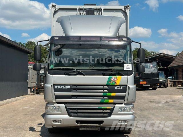 DAF CF 360 6x2 Kofferaufbau mit Stapleraufnahme Box trucks