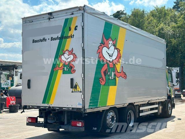 DAF CF 360 6x2 Kofferaufbau mit Stapleraufnahme Box trucks