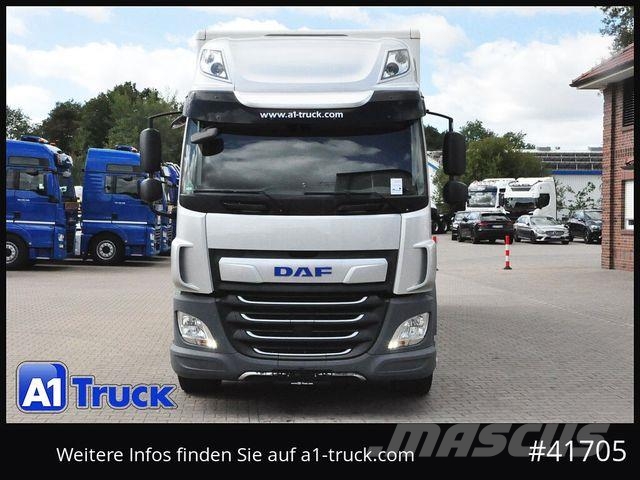 DAF CF 450 LL LBW, Lift-Lenkachse, L 7,4m. H 2,6m Tovornjaki zabojniki
