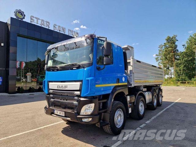 DAF CF 460 8x4 TIPPER KIPPER MEILLER BORDMATIC Camiones bañeras basculantes o volquetes