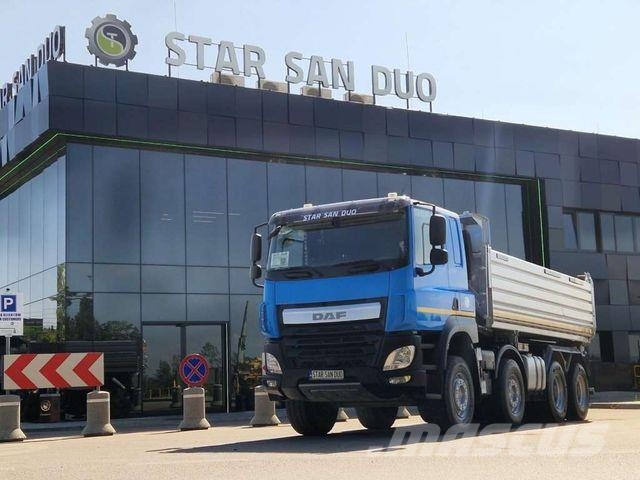 DAF CF 460 8x4 TIPPER KIPPER MEILLER BORDMATIC Camiones bañeras basculantes o volquetes
