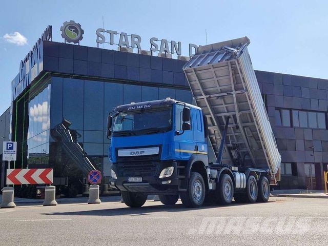 DAF CF 460 8x4 TIPPER KIPPER MEILLER BORDMATIC Camiones bañeras basculantes o volquetes