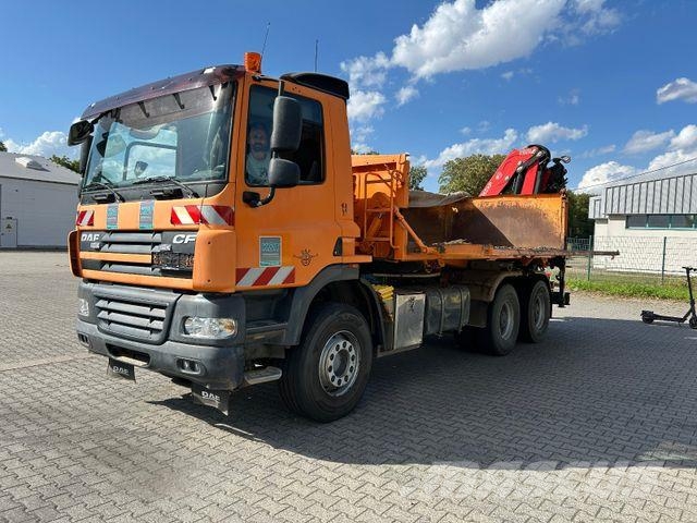 DAF CF 510 / Bordmatik / abnehmbarer Kran + Funk Tipper trucks