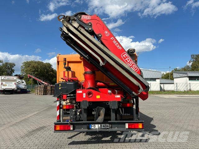 DAF CF 510 / Bordmatik / abnehmbarer Kran + Funk Tipper trucks