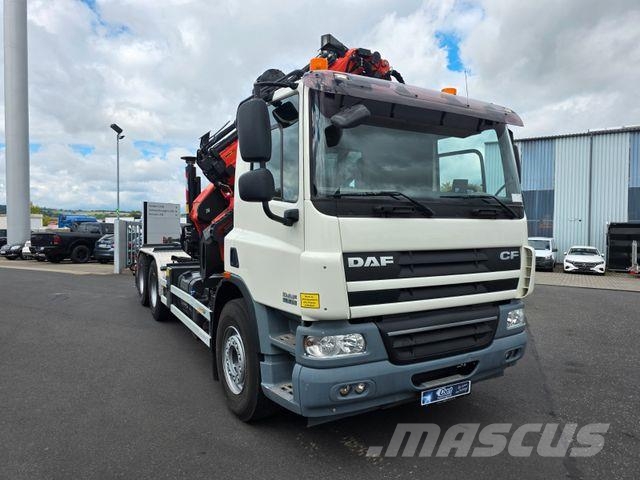 DAF CF 75.310 6x2 Palfinger PK 34002 SH +Jib +Funk Abrollkipper