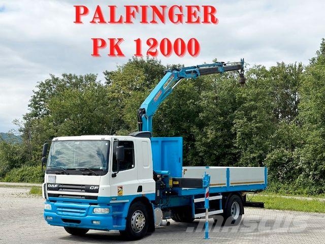 DAF CF 75.310 * Pritsche 5,75 m * PK 12000/FUNK Kamioni sa kranom