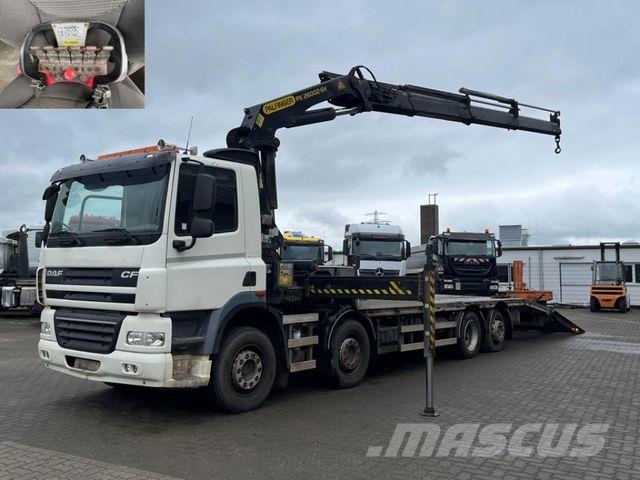 DAF CF 85/360 8x2/4 Spezialfahrzeug Rampe+PK 26.002 Vehículos de reciclaje