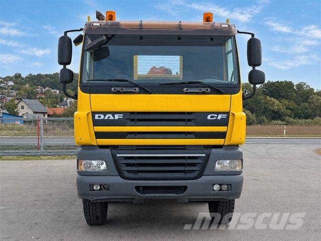 DAF CF 85.430 Pritsche 7,70 m + KRAN * 8x4! Darus teherautók