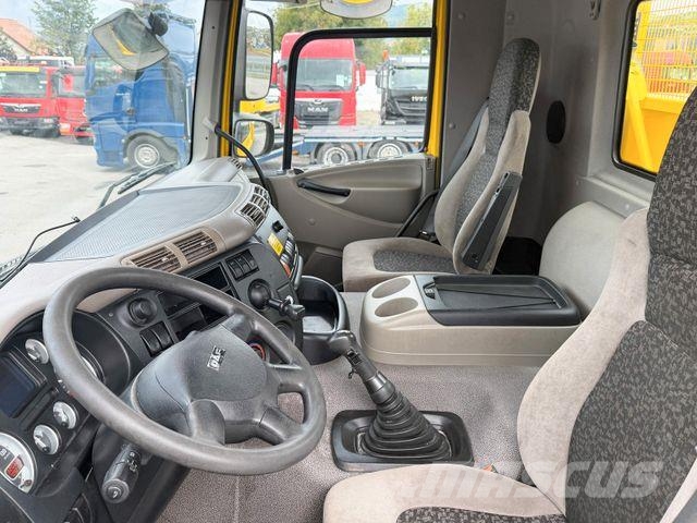 DAF CF 85.430 Pritsche 7,70 m + KRAN * 8x4! Darus teherautók