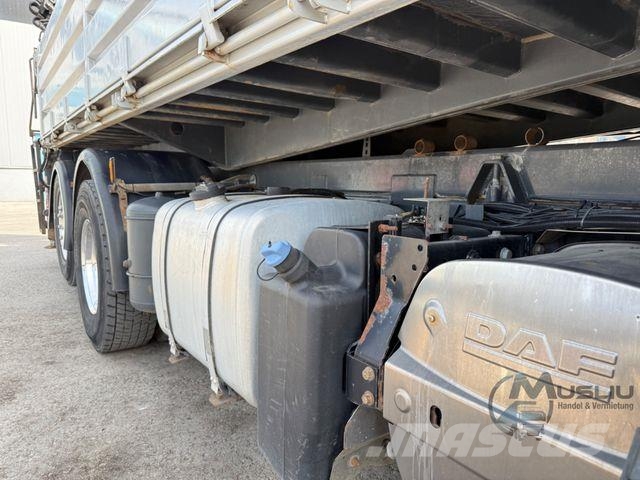 DAF CF85 410 6x2 Meiller Kipper Kran Hiab 144 ES-3 Kipper