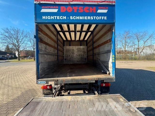 DAF LF 12.230 Pritsche Plane +Ladebordwand Φορτηγά Καρότσα - Κουρτίνα