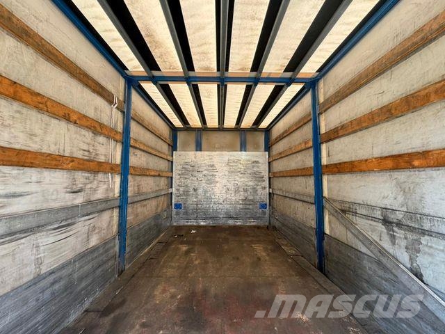 DAF LF 12.230 Pritsche Plane +Ladebordwand Φορτηγά Καρότσα - Κουρτίνα