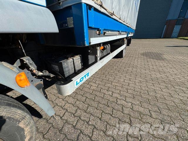 DAF LF 12.230 Pritsche Plane +Ladebordwand Φορτηγά Καρότσα - Κουρτίνα