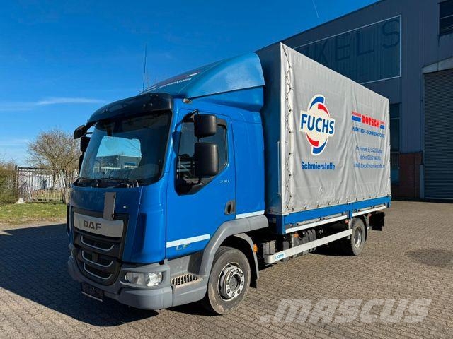DAF LF 12.230 Pritsche Plane +Ladebordwand Φορτηγά Καρότσα - Κουρτίνα