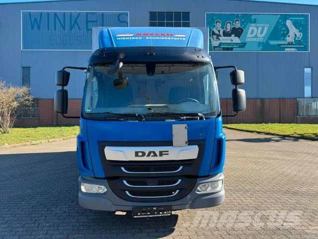DAF LF 12.230 Pritsche Plane +Ladebordwand Φορτηγά Καρότσα - Κουρτίνα
