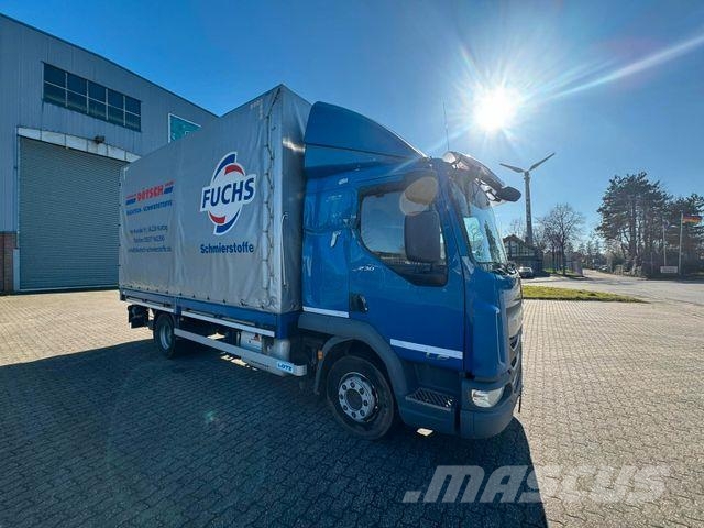 DAF LF 12.230 Pritsche Plane +Ladebordwand Φορτηγά Καρότσα - Κουρτίνα