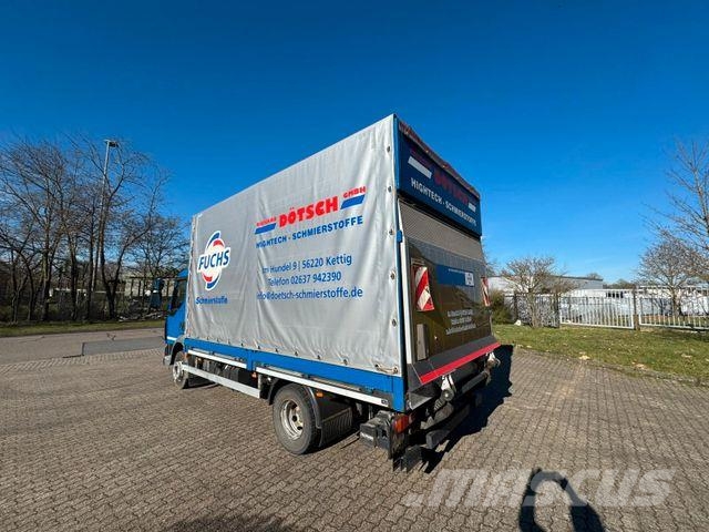 DAF LF 12.230 Pritsche Plane +Ladebordwand Φορτηγά Καρότσα - Κουρτίνα