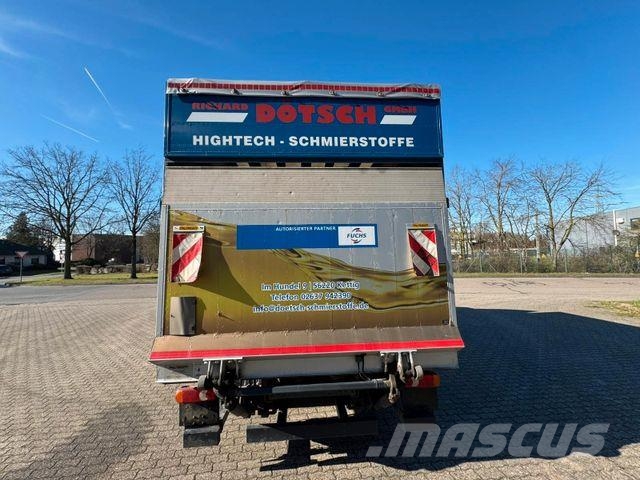 DAF LF 12.230 Pritsche Plane +Ladebordwand Φορτηγά Καρότσα - Κουρτίνα