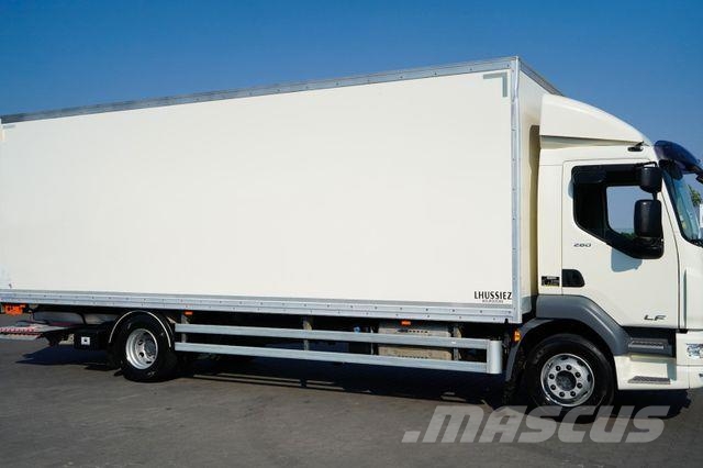 DAF LF / 260 / ACC / EURO 6 / KONTENER + WINDA / 18 Dobozos teherautók