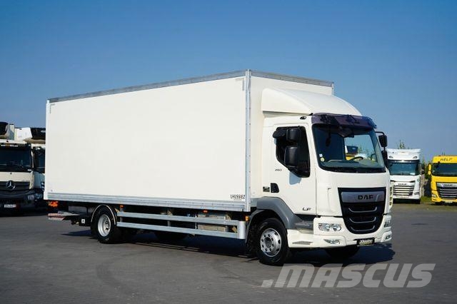 DAF LF / 260 / ACC / EURO 6 / KONTENER + WINDA / 18 Dobozos teherautók