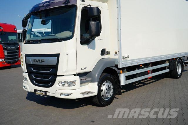 DAF LF / 260 / ACC / EURO 6 / KONTENER + WINDA / 18 Dobozos teherautók