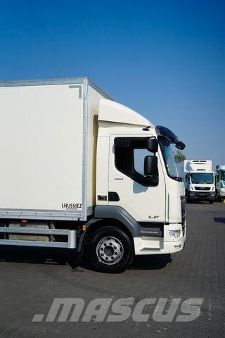 DAF LF / 260 / ACC / EURO 6 / KONTENER + WINDA / 18 Dobozos teherautók