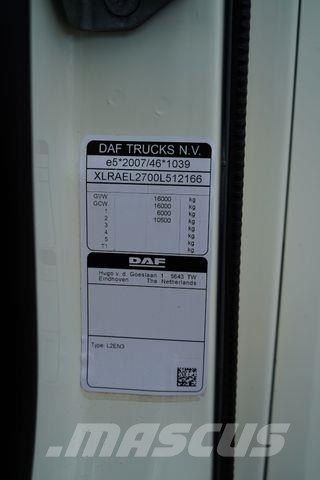 DAF LF / 260 / E 6 / ACC / BURTOFIRANKA + WINDA / ŁA Тентованные грузовики