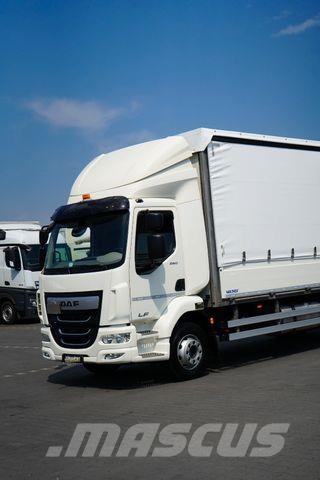 DAF LF / 260 / E 6 / ACC / BURTOFIRANKA + WINDA / ŁA Тентованные грузовики