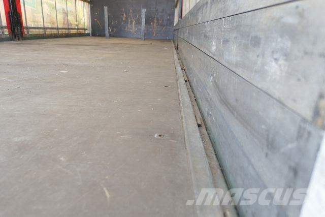DAF LF 290 4x2, 7.200mm lang, Edscha, AHK, Klima Priekabos su tentu