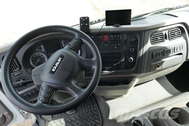 DAF LF 290 4x2, 7.200mm lang, Edscha, AHK, Klima Priekabos su tentu