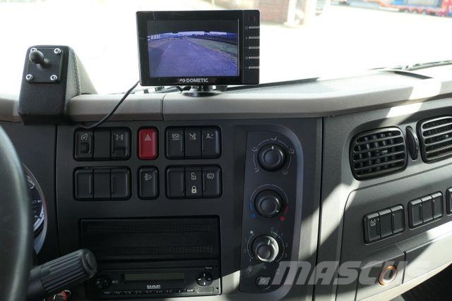 DAF LF 290 4x2, 7.200mm lang, Edscha, AHK, Klima Priekabos su tentu