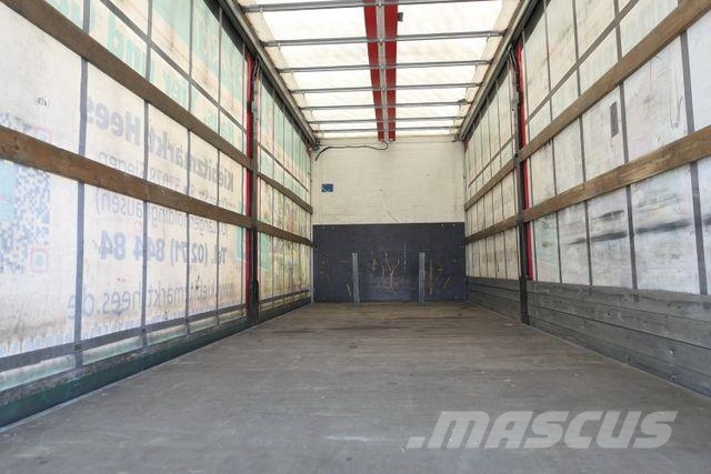 DAF LF 290 4x2, 7.200mm lang, Edscha, AHK, Klima Priekabos su tentu