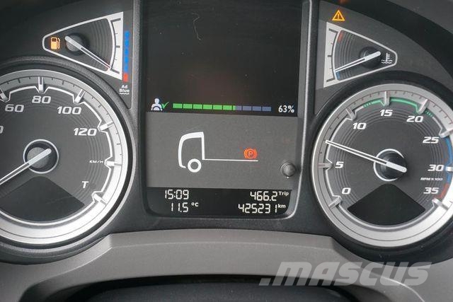 DAF LF / 290 / E 6 / FIRANKA + WINDA / ŁAD. 9 970 KG Тентовані вантажівки
