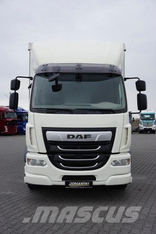DAF LF / 290 / E 6 / FIRANKA + WINDA / ŁAD. 9 970 KG Тентовані вантажівки