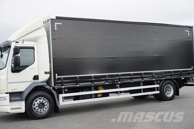 DAF LF / 290 / E 6 / FIRANKA + WINDA / ŁAD. 9 970 KG Тентовані вантажівки