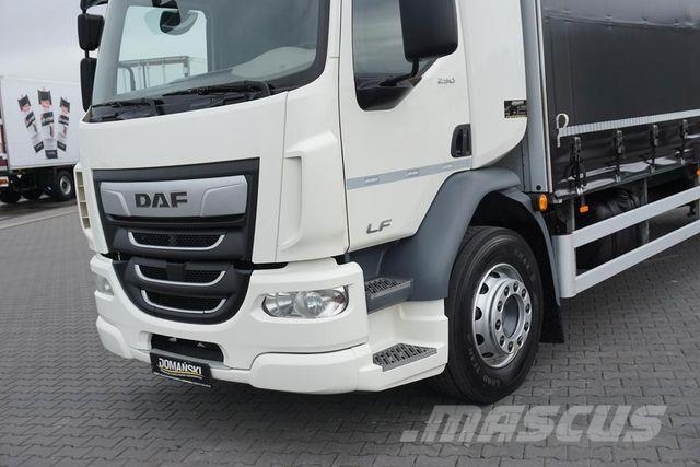 DAF LF / 290 / E 6 / FIRANKA + WINDA / ŁAD. 9 970 KG Тентовані вантажівки