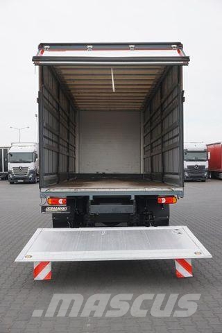 DAF LF / 290 / E 6 / FIRANKA + WINDA / ŁAD. 9 970 KG Ciężarówki firanki