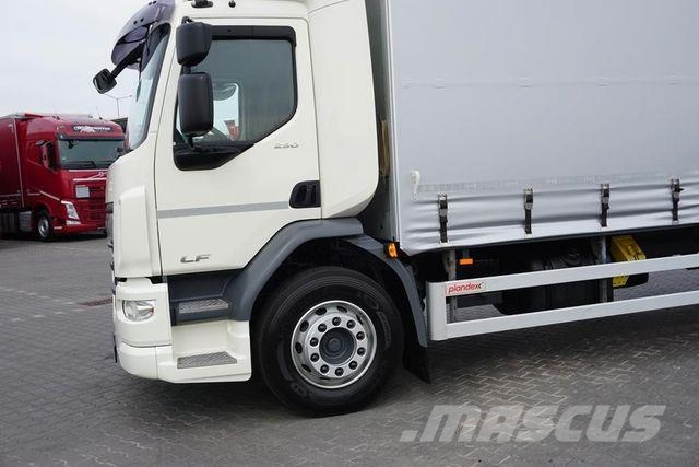DAF LF / 290 / E 6 / FIRANKA + WINDA / ŁAD. 9 970 KG Ciężarówki firanki