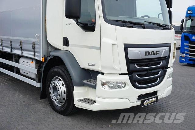 DAF LF / 290 / E 6 / FIRANKA + WINDA / ŁAD. 9 970 KG Ciężarówki firanki