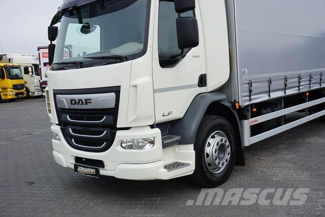 DAF LF / 290 / E 6 / FIRANKA + WINDA / ŁAD. 9 970 KG Ciężarówki firanki