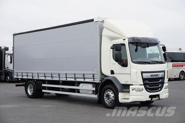 DAF LF / 290 / E 6 / FIRANKA + WINDA / ŁAD. 9 970 KG Ciężarówki firanki