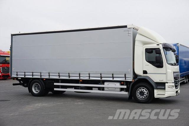 DAF LF / 290 / E 6 / FIRANKA + WINDA / ŁAD. 9 970 KG Ciężarówki firanki