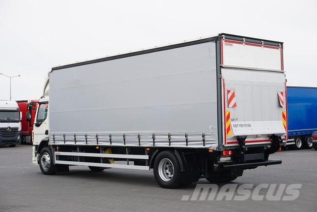 DAF LF / 290 / E 6 / FIRANKA + WINDA / ŁAD. 9 970 KG Ciężarówki firanki