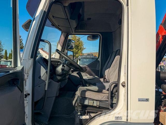 DAF LF 45.220 ABROLLKIPPER + PALFINGER PK 7001 FUNK Hook lift trucks