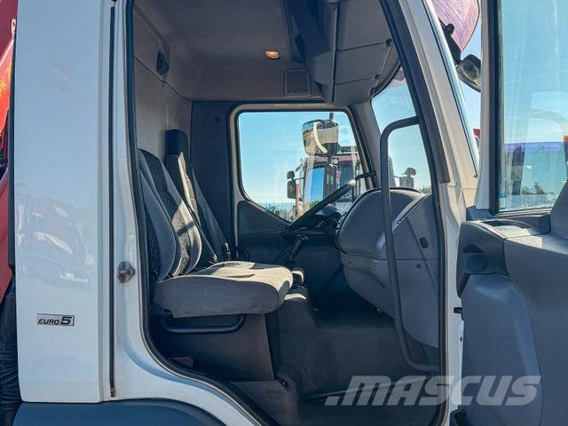 DAF LF 45.220 ABROLLKIPPER + PALFINGER PK 7001 FUNK Hook lift trucks