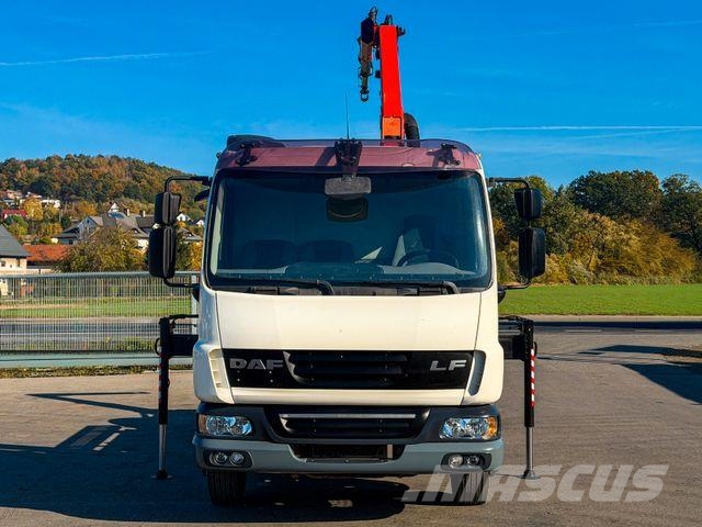 DAF LF 45.220 ABROLLKIPPER + PALFINGER PK 7001 FUNK Hook lift trucks