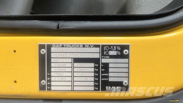 DAF LF250 FA, BI-TEMP, 6.7 L, Supra 750, Dhollandia Koelwagens