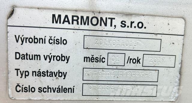 DAF MARMONT / ZABUDOWA / FIRANKA / DŁ. 6,4 M Kamioni-šasije